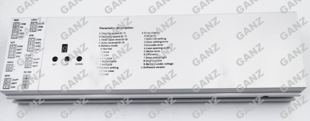 DCU112 - Control Unit - ganzdoor.eu