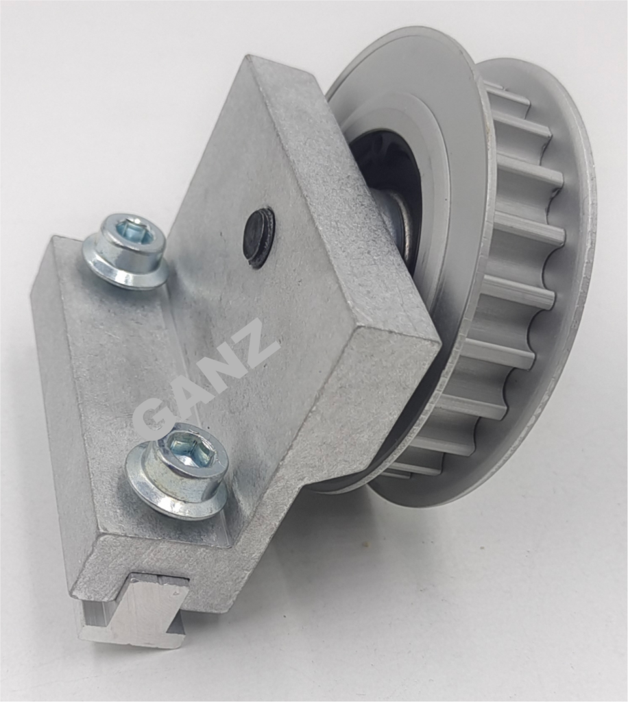 Defelect Pulley ALU bracket - GEZE - ganzdoor.eu