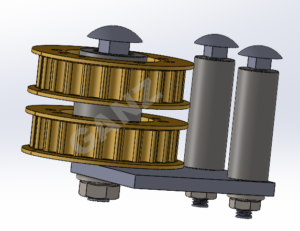 SF time belt roller - GEZE - ganzdoor.eu