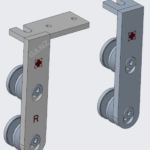 GGS glass holder Slimdrive SL - GEZE - ganzdoor.eu